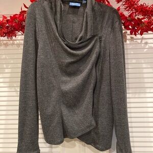 Simply Vera Vera Wang Charcoal Cowl Neck Sweater